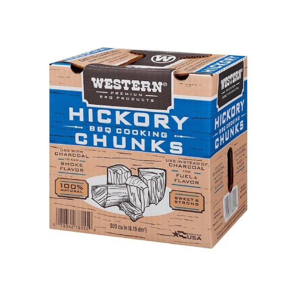 Western Premium Smoking Wood Chunks - Hickory