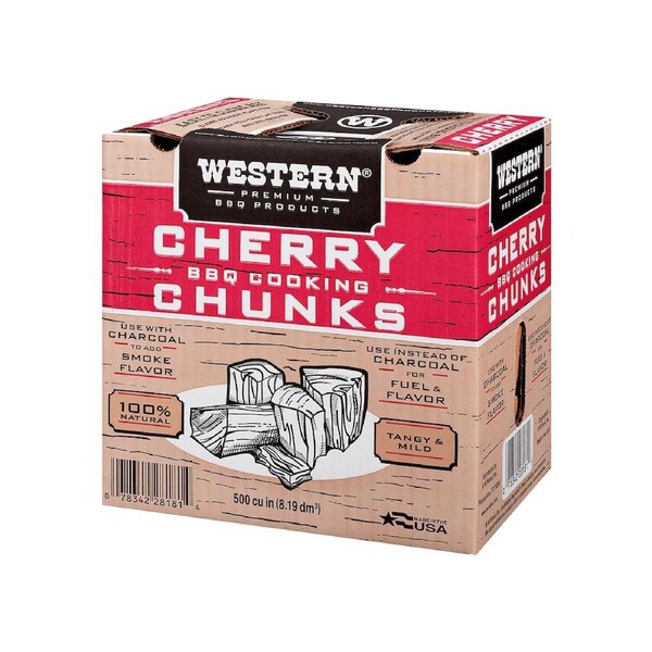 Western Premium Smoking Wood Chunks - Cherry