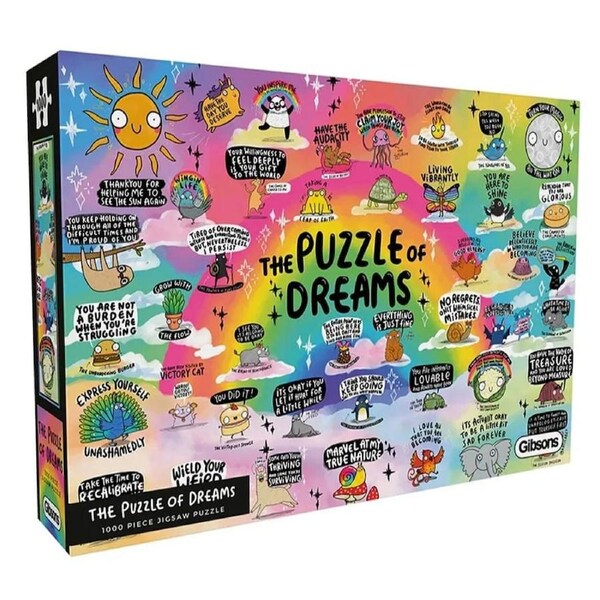 Gibsons Puzzle of Dreams 1000 Piece Jigsaw Puzzle