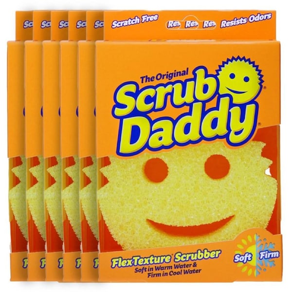 6 Pack Scrub Daddy Original