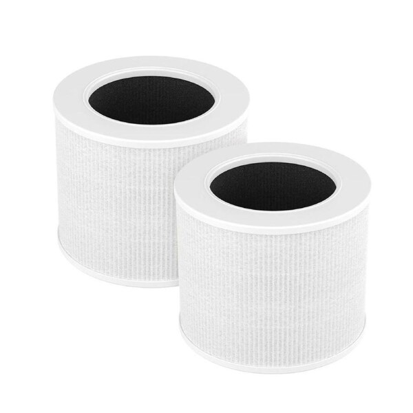 iDeer Life 2-Pack Core Mini Filter Compatible with LEVOIT Core Mini Air Purifie-r, HEPA High-Efficiency Activated Carbon Pre-filter for LEVOIT Core Mini Replacement Filter, Core Mini
