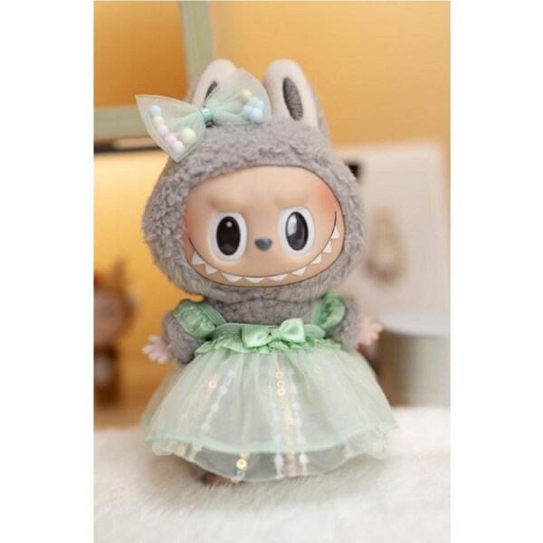 Nevenka 17cm Doll Clothes Set Adorable Outfit Dolls Accessories-GreenSequin