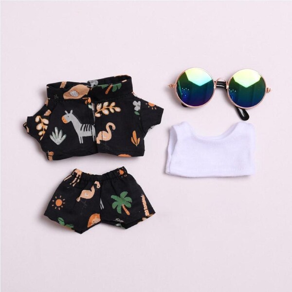 Nevenka 17cm Dolls Clothes Set Stylish Premium Outfit with Accessories