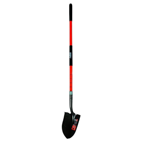 AgBoss Riverland Farm Shovel With Long Fibreglass Handle 1.6m