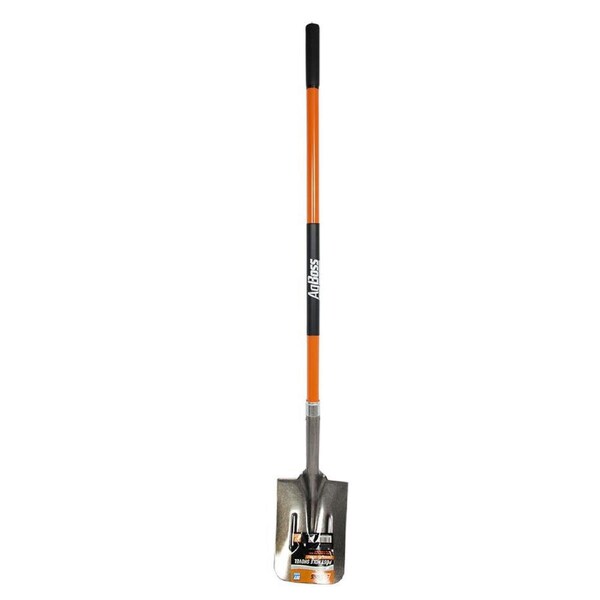AgBoss Multi Purpose Post Hole Shovel With Straight Handle 40mm Steel Collar