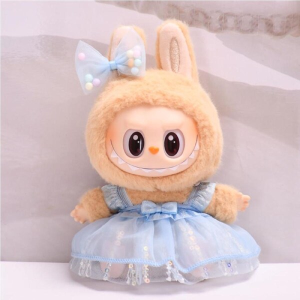 Nevenka 17cm Doll Clothes Set Adorable Outfit Dolls Accessories-BlueSequin