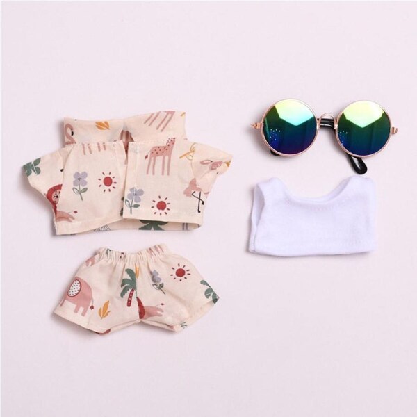 Nevenka 17cm Dolls Clothes Set Stylish Premium Outfit with Accessories