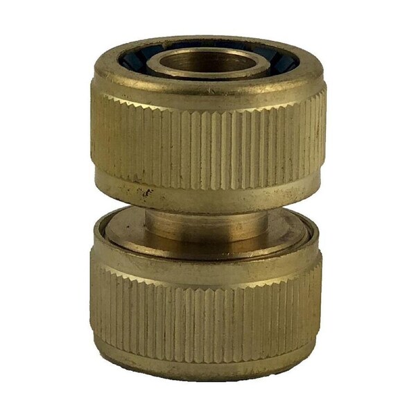 AgBoss Brass Water Gardening Hose Mender/Adapter Durable 3/4 Inch