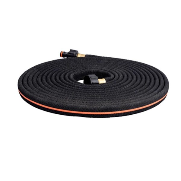 AgBoss Flat Low Water Pressure Drip Soaker Gardening Hose 15m