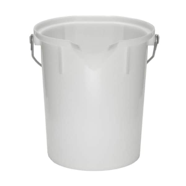 AgBoss PourMaxx Durable Industrial Measuring Bucket 25L White