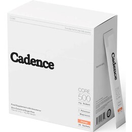 Cadence ElectrolyteSportHydrationDrinkSachetsPowderOrange5g30 pack