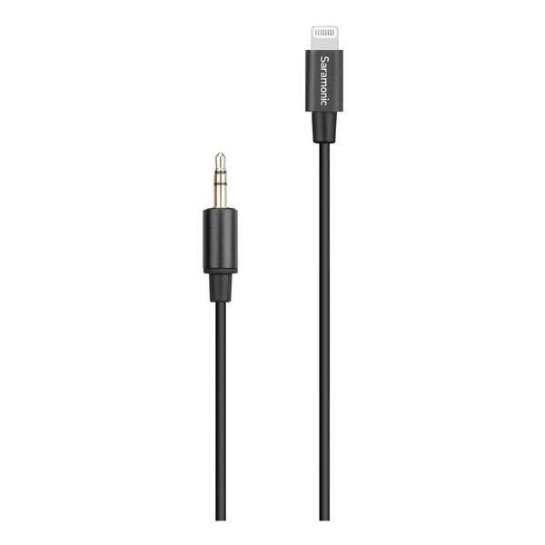 Saramonic SR-C2000 3.5mm TRS Male to Lightning Adapter Cable Black