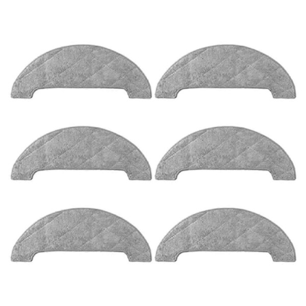 For RV1 Pro, RV1 Pro Max Robot Vacuum Accessories Rag Mop Cloth Replacement Parts 6PCS