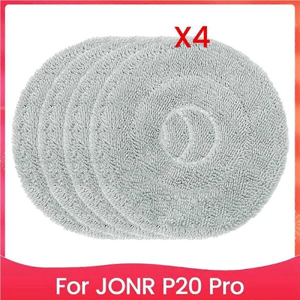Mop Cleaning Pad Replacement for for P20 Pro Mop Accessories, Robot Vacuum Cleaner Parts