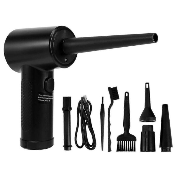 Compressed Air Duster-51000RPM-Keyboard-Cleaner - Good Replace Compressed Air Can - Reusable No Canned Air Duster