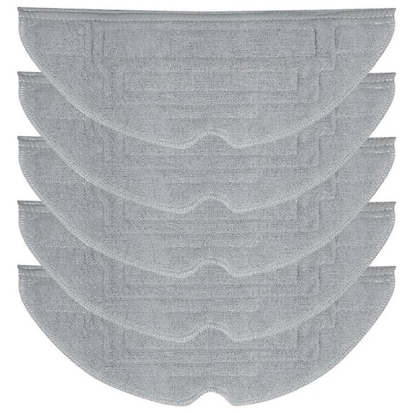 5 Pcs Mop Pads for S8, S8+, S8 Pro Ultra Robot Vacuum, VibraRise 2.0 Washable Reusable Mopping Pads