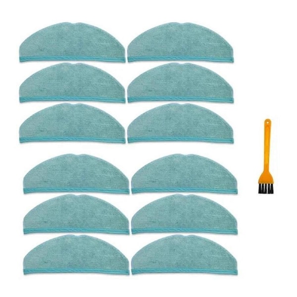 Replacement Washable Mop Cloths for 8090 Ultra / 9090 Ai Robot Vacuum Cleaner Mop Cloths Rag Pad Accessories