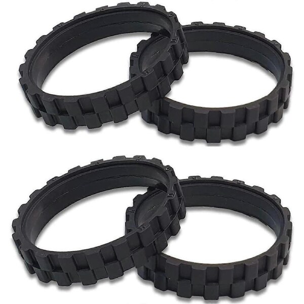 Tires for Wheels Series 500, 600, 700, 800 and 900, Anti-Slip, Great Adhesion and Easy Assembly 4 Pack