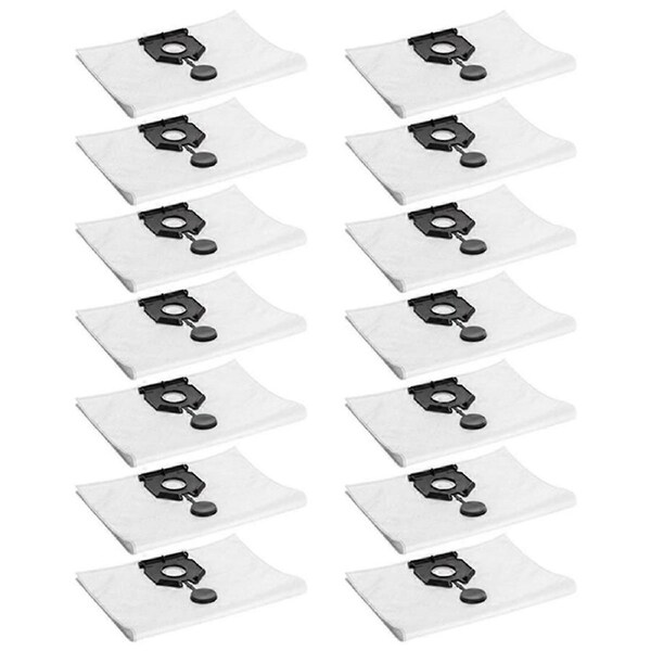 14PCS Replacement Parts for 2.889-154.0 NT30/130L Dust Collection Bags Vacuum Cleaner Trash Bag Accessories