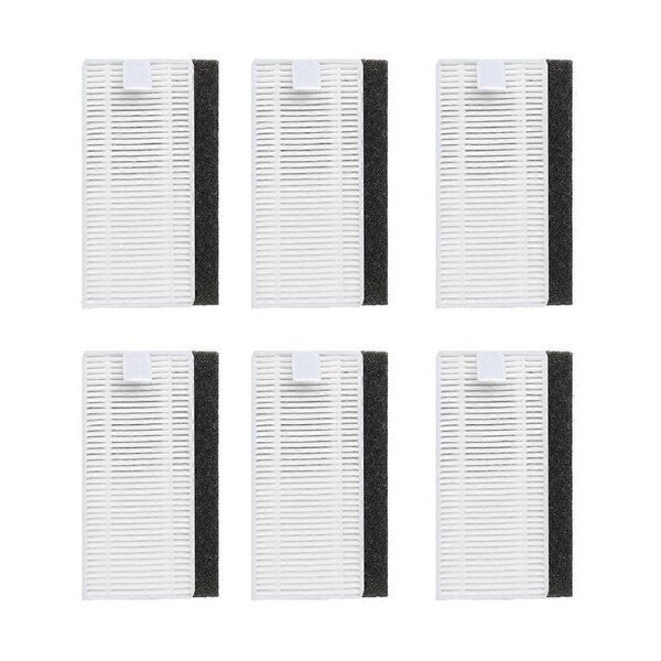 6Pcs Hepa Filter for 1090 Robot Vacuum Cleaner Parts Accessories Replacement Filters Vacuum Parts