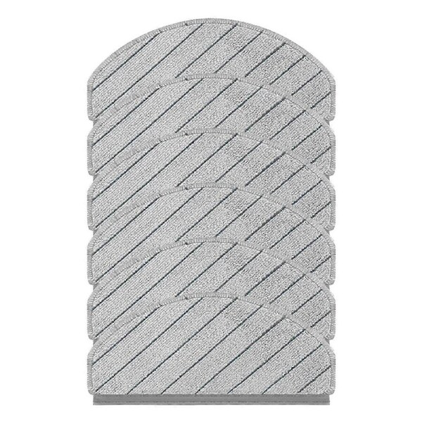 6PCS Replacement Mop Cloths for X1/N20/ T10/T10 TURBO Robotic Vacuum Cleaner Accessories Mop Pads