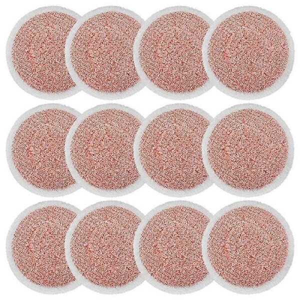 12 Pack Heavy Scrub Steam Mop Pads for S7000AMZ / S7001 / S7201 Steam Mop,Steam and Scrub Cleaning Pads