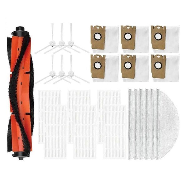 For R5 Vacuum Cleaner Main Side Brush Hepa Filter Mop Cloths Dust Bag Accessories Spare Part Replacement