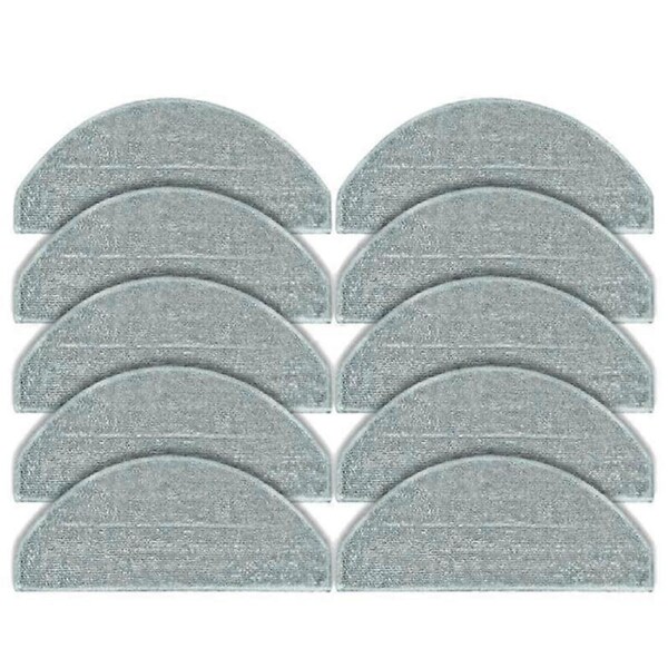 10PCS Replacement Parts Mop Cloth for Robot Vacuum E10 E12 B112 Vacuum Accessories Washable Mopping Cloth