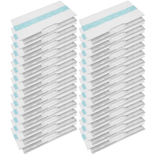 28 Pack Disposable Replacement Mop Pad Refills Compatible for Vacmop VM252 VM251 VM250 VM200 VM190