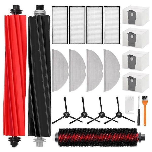 For S8 Pro Ultra/S8/S8+/S8 Plus Vacuum Cleaner Parts Main Side Brush Hepa Filter Mop Cloth Dust Bags