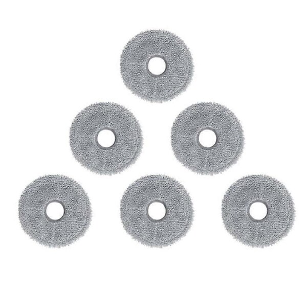 6Pcs for 3S B108CN Robot Vacuum Cleaner Mop Pad Spare Parts Accessories