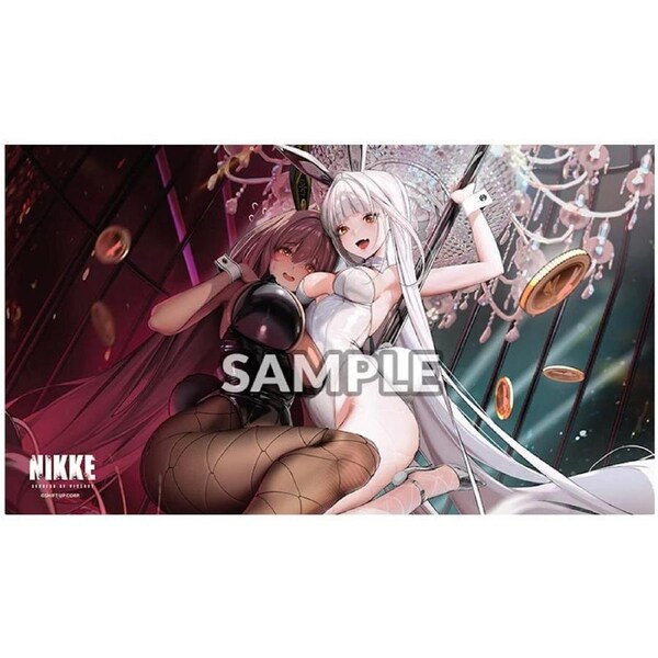 Goddess of Victory: Nikke Vol. 10A Bunny X 777 Noir and Blanc Rubber Playmat