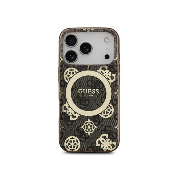 Guess 4G Peony Edition (MS) - iPhone 17 Pro Max - Brown/Gold