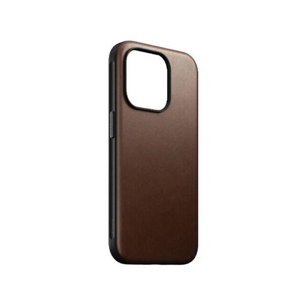 NOMAD Leather Case - iPhone 15 Pro - Brown - NMD