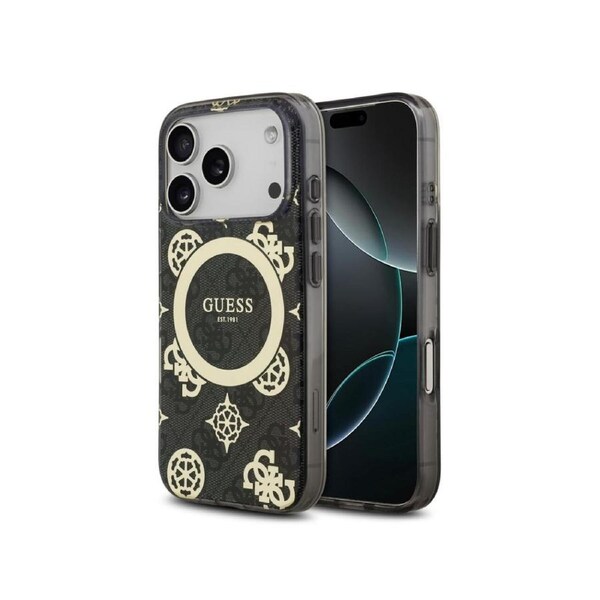 Guess 4G Peony Edition (MS) - iPhone 17 Pro Max - Black/Gold