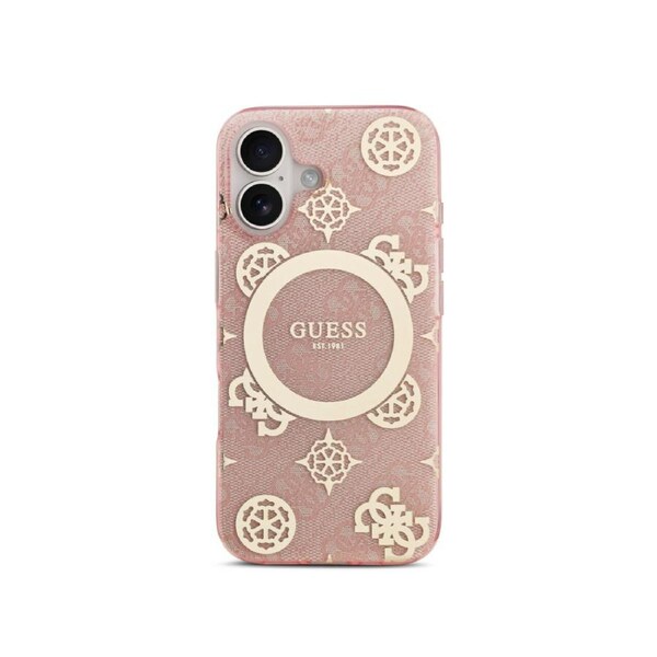 Guess 4G Peony Edition (MS) - iPhone 17 - Pink/Gold