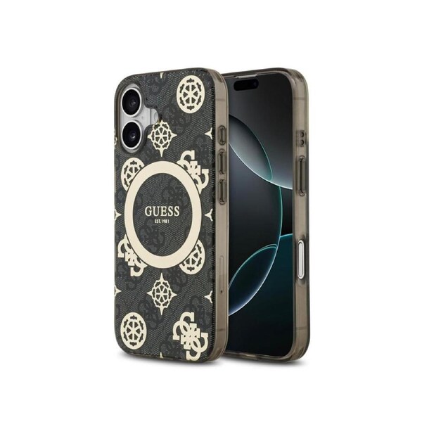 Guess 4G Peony Edition (MS) - iPhone 17 - Black/Gold