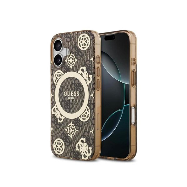 Guess 4G Peony Edition (MS) - iPhone 17 - Brown/Gold