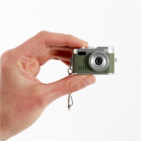 Zylo Retro Mini Digital Camera - Olive Green