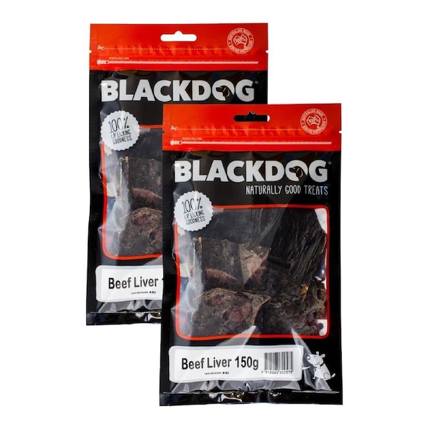 Blackdog Beef Liver 150g x 2pk