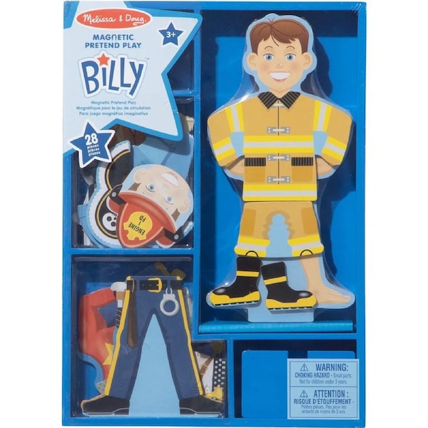 Melissa & Doug - Billy Magnetic Dress-Up