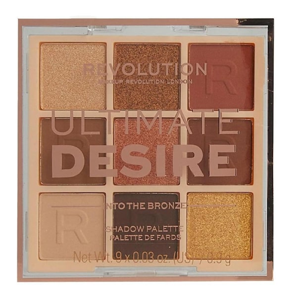 Revolution Ultimate Desire Shadow Palette 8.1g INTO THE BRONZE