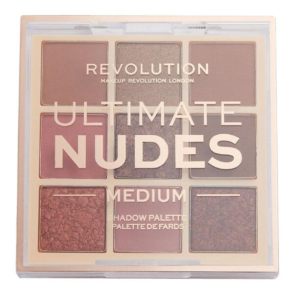 Revolution Ultimate Nudes Shadow Palette 8.1g MEDIUM