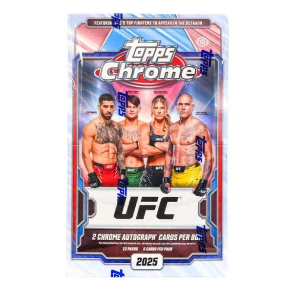 Topps 2025 Chrome UFC Hobby Box