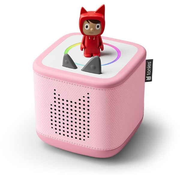 Tonies Toniebox 2 Starter Set with Creative Tonie Rubie - Cloud Pink