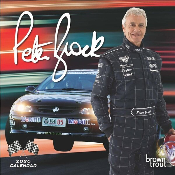 2026 Calendar Peter Brock Square Wall, BrownTrout A06149