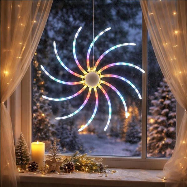 58CM RGB Outdoor Spinner