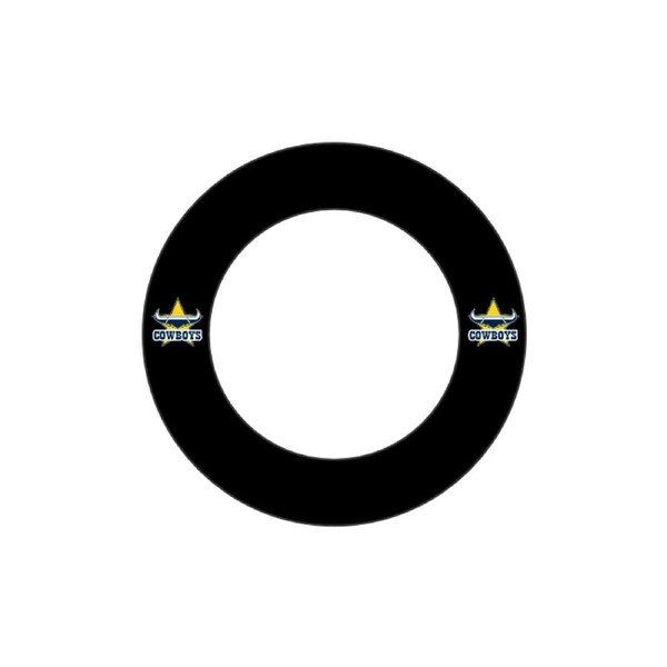 North QLD Queensland Cowboys NRL Rugby League Football Dart Board Surround