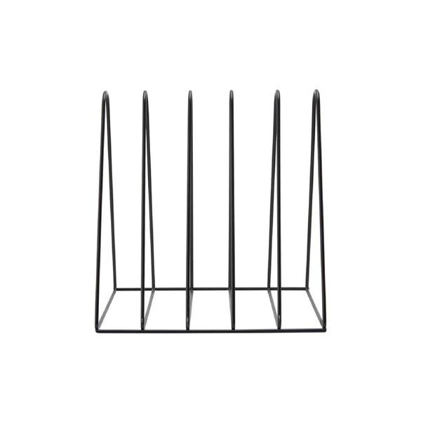 Black Iron File Rack for Desk Organisation