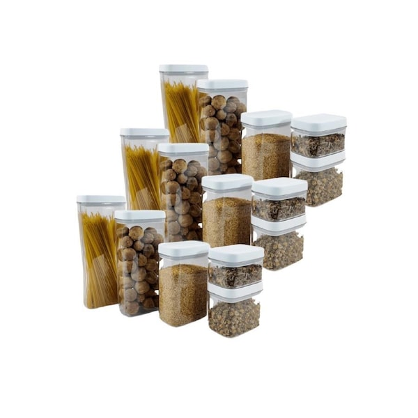 White Airtight Container – 15 Pack